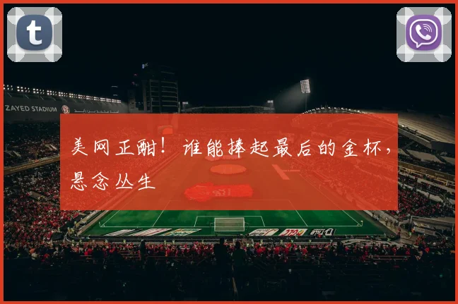 美网正酣！谁能捧起最后的金杯，悬念丛生